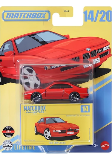 Matchbox Premium Arabalar 1994 Bmw 850 Csı Jcl30 Çok Renkli