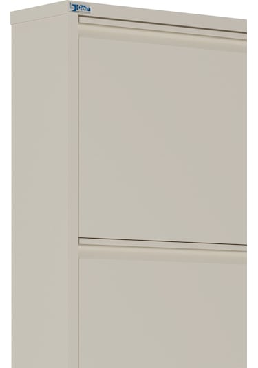 Ceha 5'li Metal Ayakkabılık - Krem K.AYK-5 /AB1013