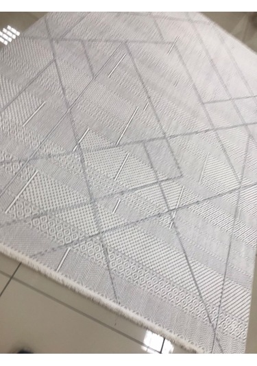 Merinos Halı Ritim 773338 060 Serisi Salon Oturma Yatak Odası Halısı Krem