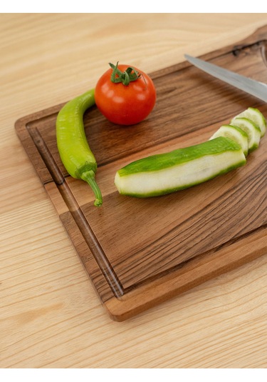 Ahşap Satır Kesme & Sunum Tahtası