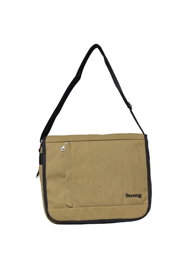 Unısex Kanvas Postacı Çantası Askılı Omuz Çantası Okul Çantası Körüklü Çapraz Çanta Pst01 Hardal Sarısı Hardal Sarısı