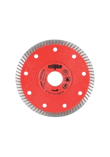 Kristal Turbo Testere Çap 115 MM Kristal