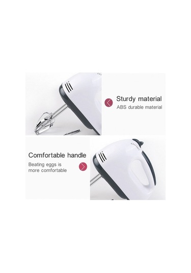Pazly Cbtx Kn007364 100w Ev 7 Vitesli El Elektrikli Yumurta Çırpıcı, Ab Tak Küçük Ve Hafif Tasarım Çok Renkli