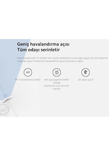 Xiaomi Mi Smart Ayaklı Vantilatör 2 Lite