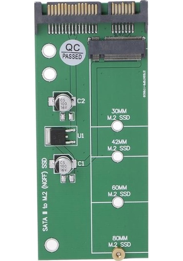 M2 NGFF SSD To 2.5" inç SATA 3 Çevirici Dönüştürücü Adaptör