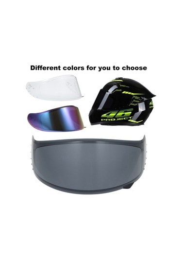 Pazly Yüksek Performanslı Motosiklet Kaskı Rüzgarlık Ve Vizör - Uv, Dayanıklı Cam, Kullanışlı