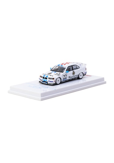 Werk83 1:64 Bmw 320i Macau Guia Race 1996 22 Diecast Model Araba Mavi
