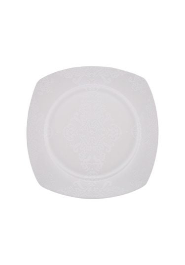 Emsan Bone Yeni Begonya 12 Kişilik Yemek Takımı 60 Parça Yarım Kare