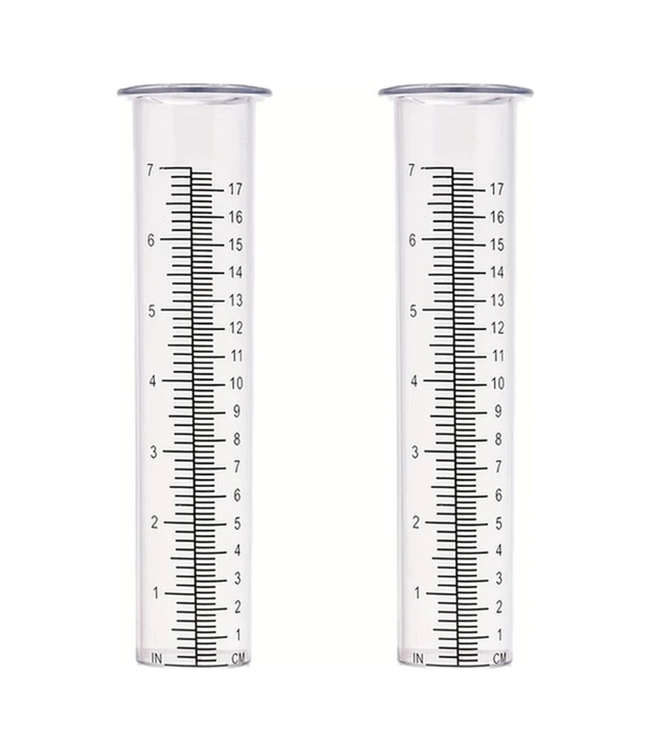 Trendooze 7 Inç Plastik Yağmur Ölçer Tüpü - Soğuk Ve Çatlamaya Dayanıklı