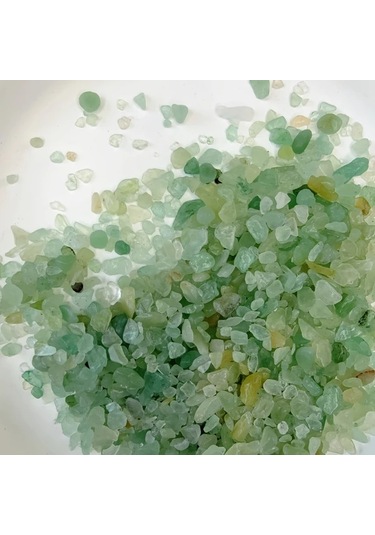 Willowhaven Yeşil Aventurin Taş Kırığı 3-5mm Doğal Akvaryum Bahçe Dekor