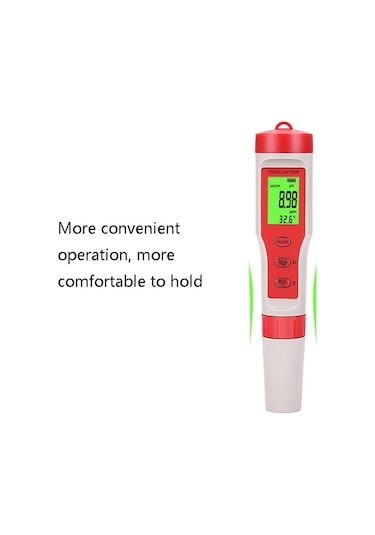 Butu 4'ü 1 Arada Taşınabilir Ph/tds/ec/temp Test Kalemi Çok Fonksiyonlu Su Kalitesi Test Cihazı