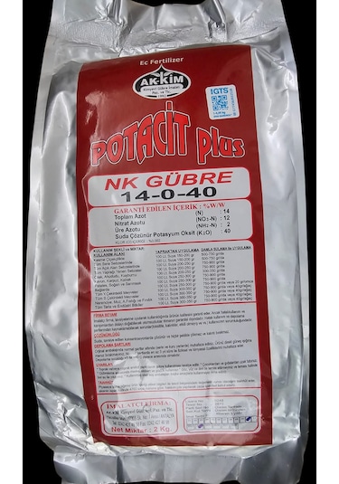Meyve Büyütücü Potasit Plus Gübre 2 Kg