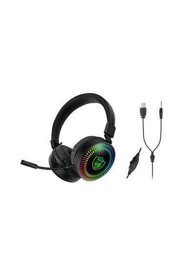 Akz GM-019 Stereo RGB Oyuncu Kulaklığı
