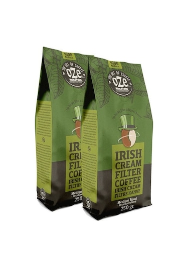 Oze Irish Cream Aromalı Filtre Kahve 2'li 250G French Press