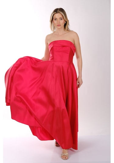 Abiye Elbise Dori 00kb6068 Kırmızı