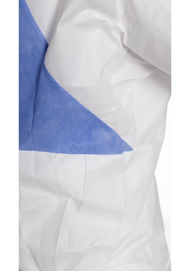 Faba T-535-beyaz-xl Lamineli Tulum