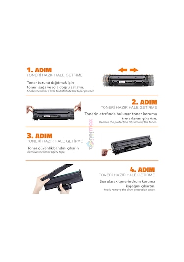 Hp Laserjet Pro P1102 Uyumlu Toner / Ce285a 2'li Paket