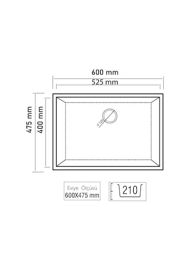 Thorax Vero C3 Granit Eviye Siyah