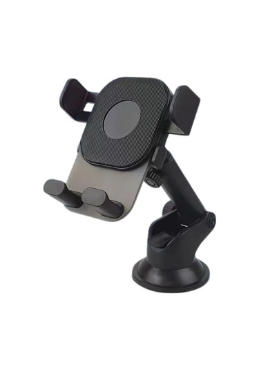 Polham Vantuzlu Torpido Üstü Ve Cam İçin Araç İçi Telefon Tutucu, Teleskopik Ayarlanabilir Döner Başlık