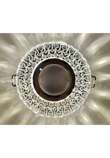 2 Adet Ct 6639 Cata Ipek Led Çerçeveli Günışığı Cam Spot Kasası