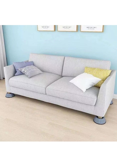 Oyuncakfoni 16 Adet Robot Süpürge İçin Mobilya Ayak Yükseltici Aparat Stoper