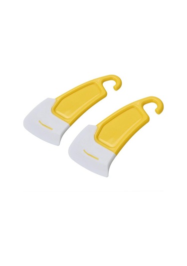 2 Adet Mutfak Kazıyıcı Yağ Leke Temizleme Silikon Spatula Kek Pişirme Pasta Alet Kirli Tava Pot Yemekleri Temizleyici Araçları