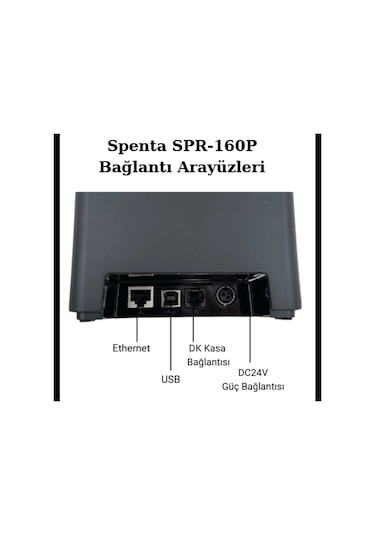 Spenta Spr-160p Ethernet+usb Termal Fiş Yazıcı
