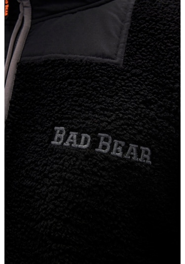 Galvin Siyah Erkek Full-zip Polar Sweatshirt Siyah