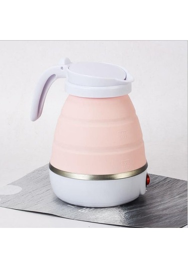 Tenfowee Katlanabilir Seyahat Su Isıtıcısı: Pratik, Taşınabilir Ve Hızlı 220v Mini Elektrikli Çaydanlık - Beyaz Çok Renkli