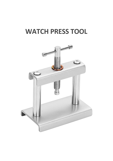 Yifomall Profesyonel Saat Tamir Seti - 18 Kalıplı Mekanik Saat Kapatma Ve Pil Değiştirme Aleti, 16-50mm Yuvarlak Ve 13-45mm Kare Kalıplar Dahil