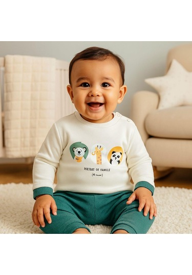 Australla Omuzdan Çıtçıtlı Takım Yesil