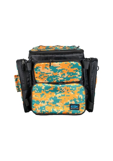 Orange Camo Balıkçı Sırt Çantası