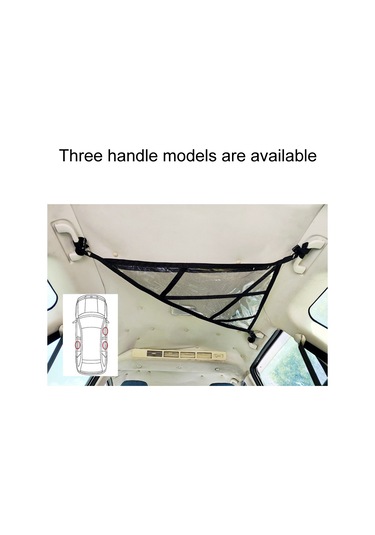 Cbtx Suv Tavan Saklama Ağı Araba Çatı Mesh Saklama Çantası 3 Saplı Modellere Uygun, Özellikler: Şeffaf Pvc+takviye Dokuma