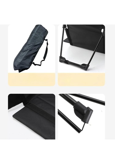 Homyl Bahçe, Trekking Ve Doğa Yürüyüşü İçin Katlanabilir Siyah