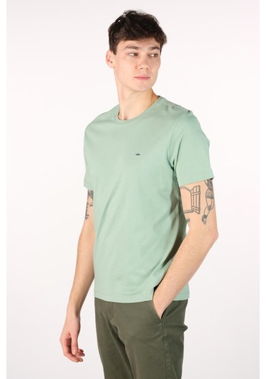 Arma Erkek Büyük Beden Bisiklet Yaka Tişört Y22374868501 Yeşil Arma Erkek Büyük Beden Bisiklet Yaka Tişört Y22374868501 Yeşil