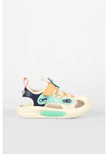 Vicco Rocket Çocuk Okul Öncesi Işıklı Sandalet Bej