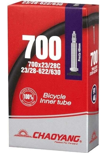 Chaoyang 700x18 / 23c İnce Sibop 48mm İç Lastik