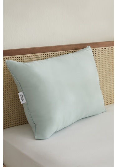 Sarah Anderson Grimes Mikrofiber Yastık Mint Mavi
