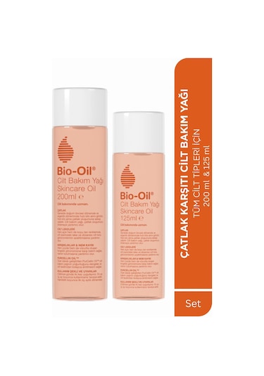 Bio-oil Catlak Karsiti & Leke Karsiti Nemlendırıcı Cılt Bakım Yağı 200 Ml & 125 Ml