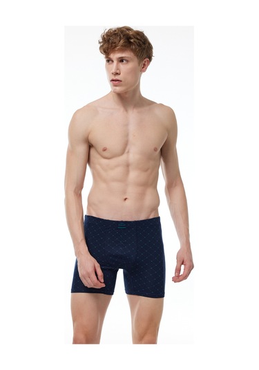Malabadi Erkek 3 Lü Desenli Set 2 Premium Collection Modal Uzun Boxer 3m250 Set-2