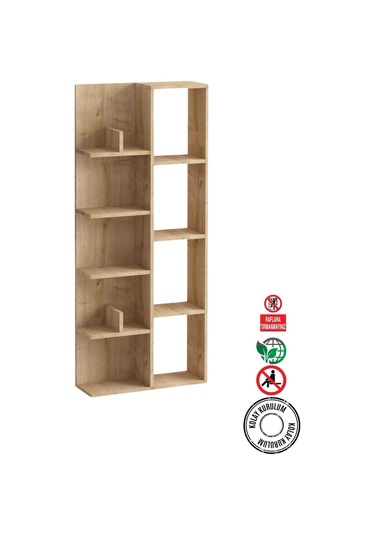 Decormet Lily Kitaplık Dec0050 Çok Renkli