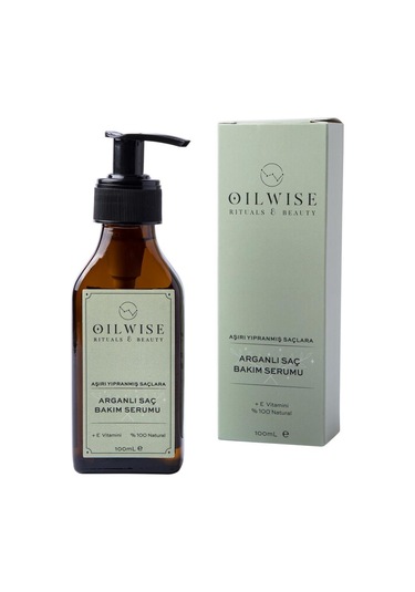Oilwise Yıpranmış Saçlara Özel Nemlendirici Ve Besleyici Arganlı Saç Serumu 100 ML