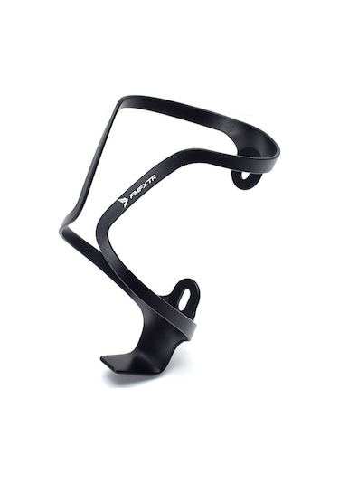 Qingmipy Alüminyum Ultra Hafif Bisiklet Su Şişesi Tutucusu - Dağ, Yol Ve Katlanabilir Bisikletler İçin Güvenli Sabitleme Siyah, Tek Boyut Siyah