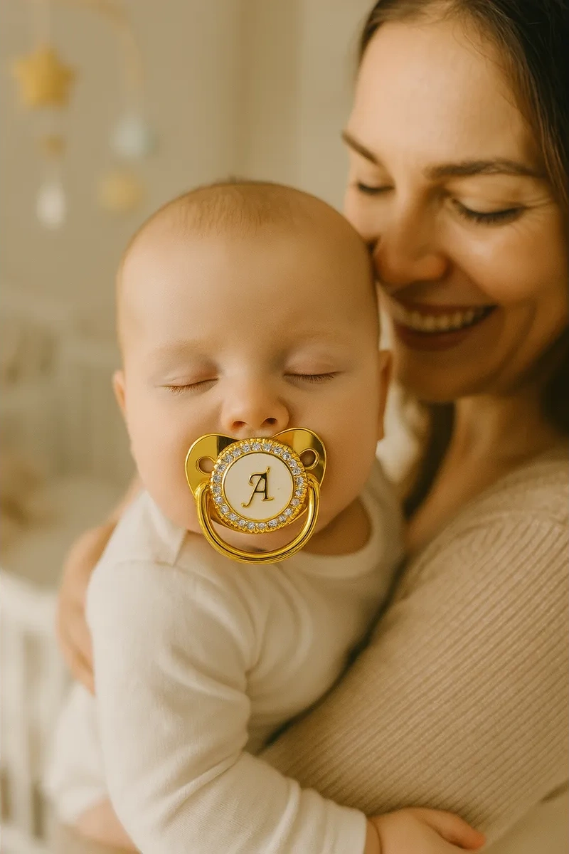 Germes D&a Yenidoğanlar İçin Silikon Emzik 87583304 Altın Rengi