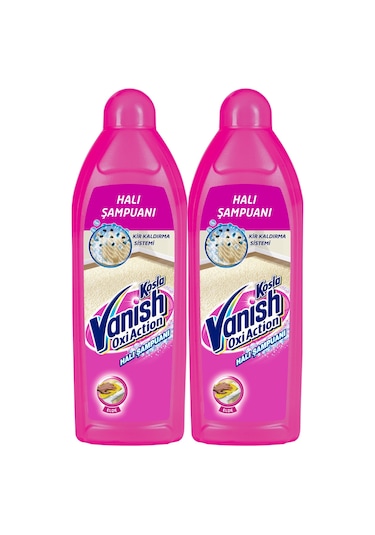 Vanish Kosla Ekstra Hijyen Elde Halı Yıkama Şampuanı 2 x 850 ML