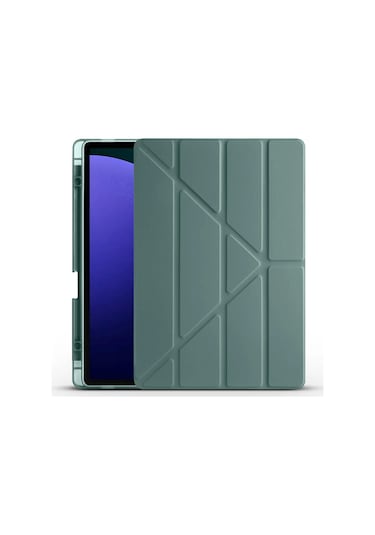 İpad Uyumlu Mini 7 2024 Kılıf Redclick Tri Folding Kalem Bölmeli Standlı Kılıf Kapaklı Kılıf