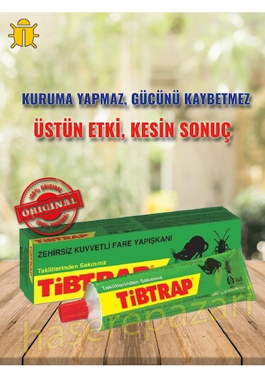 Tibtrap Zehirsiz Ultra Güçlü Fare Yapışkanı 125 ML