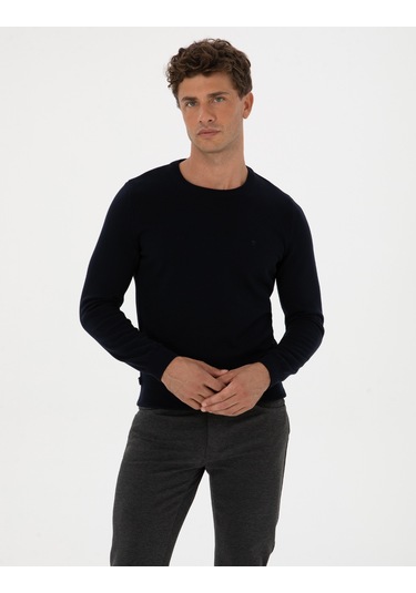 Pierre Cardin Erkek Lacivert Kazak /triko 50315509-vr033 Lacivert