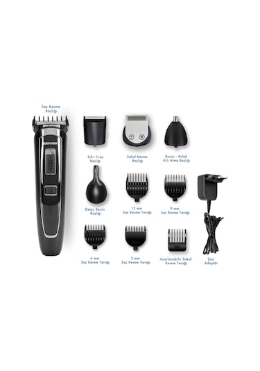 Goldmaster Boss GM-8192 Lithium Ion 10 In1 Erkek Bakım Seti