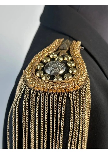 Slubov'u Epiletler 2 Adet, Ceket Broşu 106587739 Altın Rengi